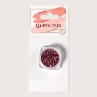 Блёстки для декора, средние/мелкие, розовые