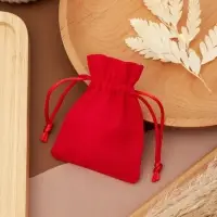 Мешочек подарочный &laquo;Хлопок&raquo;, 7&times;9 см, красный