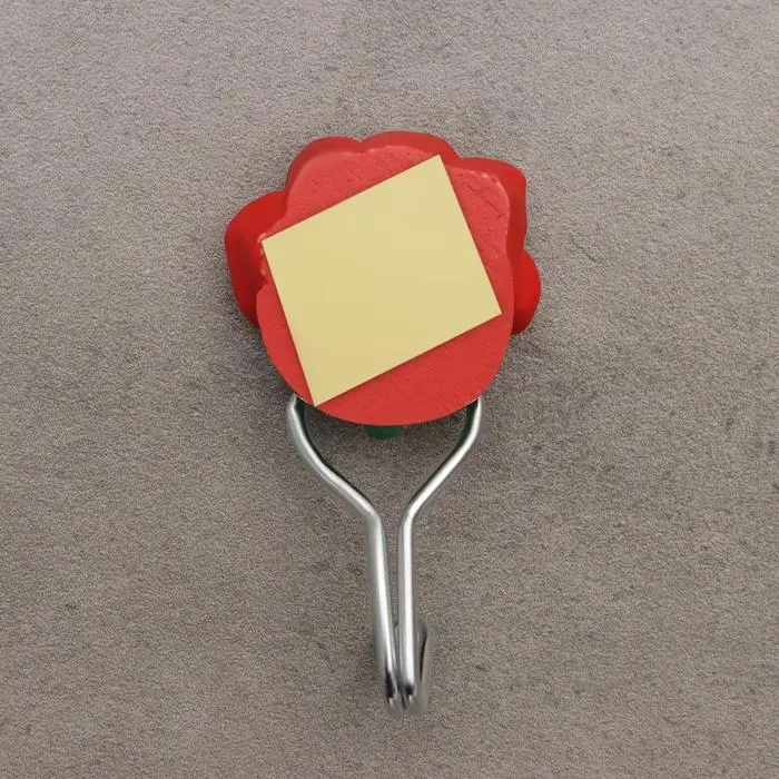 Крючок на липучке &laquo;Цветочек&raquo;, 3 шт, цвет МИКС