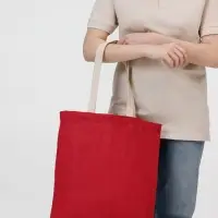 Холщовая сумка на плечо Juhu, красная