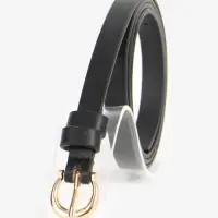 Ремень жен 02-01-01-01, Март2502, 1,3*0,3*110 см, без винта, пряж золото, 1 прокол,