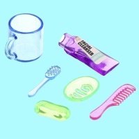 Набор мебели для кукол &laquo;Уборная&raquo;, раковина, зеркало, аксессуары