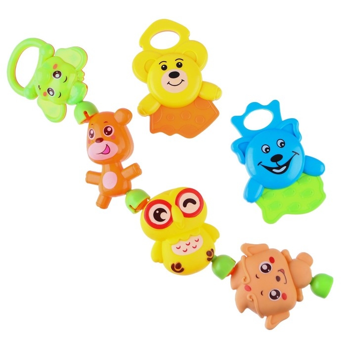 Набор погремушек &laquo;Собери меня&raquo;, 6 шт, Крошка Я