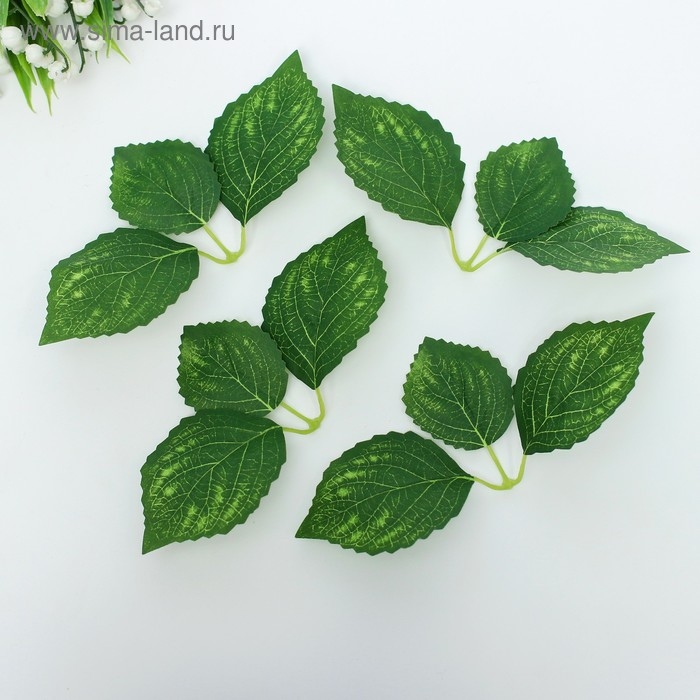 Декор для творчества &laquo;Листья № 10&raquo;, набор 4 шт.