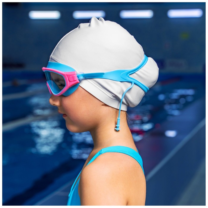 Маска для плавания детская ONLYTOP, беруши, цвета МИКС Маска для плавания детская ONLYTOP, беруши, цвета МИКС