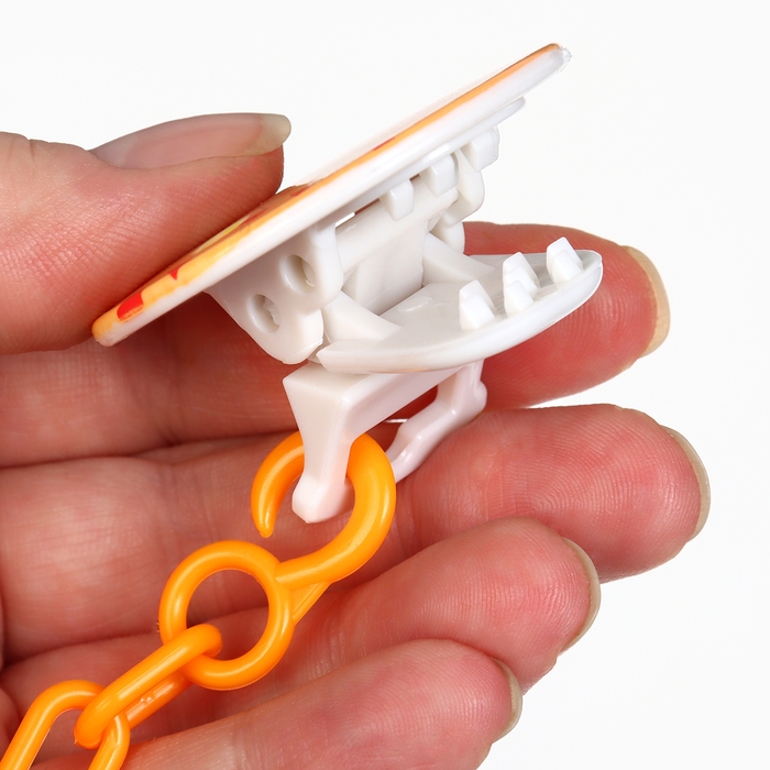 Набор: Соска - пустышка с держателем &laquo;Черепаха&raquo;, анатомическая +6 мес, цвет желтый