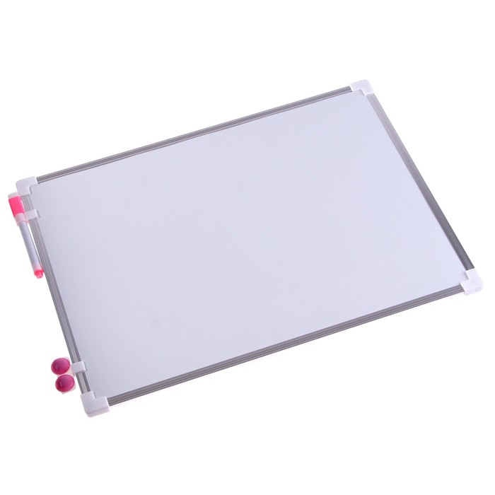 Доска магнитная, 40 &times; 30 см, маркер и магниты в наборе