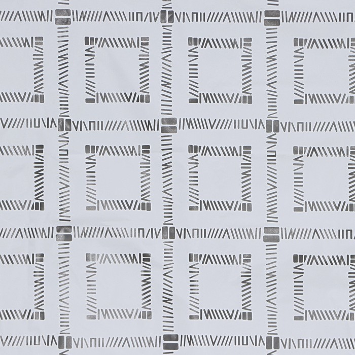 Штора для ванны Доляна &laquo;Квадро&raquo;, 180&times;180 см, EVA