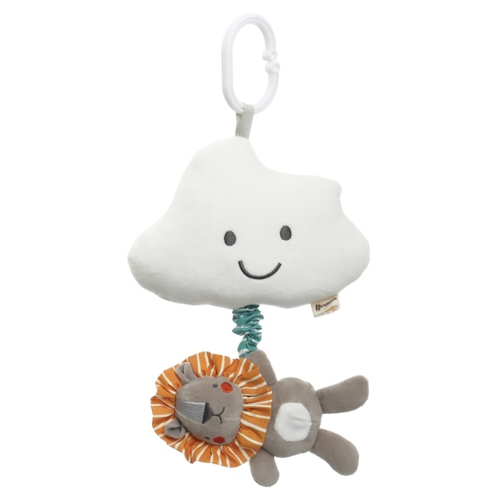 Подвеска музыкальная &laquo;Львенок Леон&raquo;, с пищалкой, на кроватку, коляску, Крошка Я