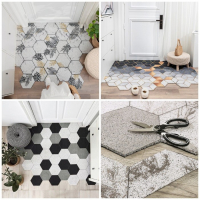 Коврик придверный грязезащитный Доляна &laquo;Гамма&raquo;, вырезной, 60&times;90 см, цвет серый