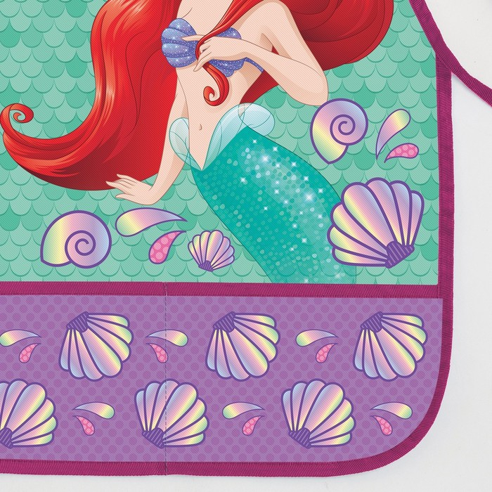 Фартук с нарукавниками детский &laquo;Ариэль&raquo;, Принцессы, 49х39 см