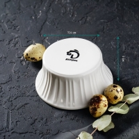 Рамекин из жаропрочной керамики Доляна &laquo;Тропики&raquo;, 250 мл, d=11 см