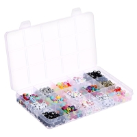 Набор для творчества &laquo;Создай украшение&raquo;, буквы русские, 11 видов бусин