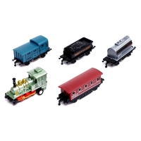 Поезд металлический &laquo;Классика&raquo;, с 4 вагонами, инерция, МИКС