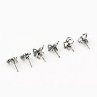 Серьги гвоздики 3 пары "You are magic", 0,95 см