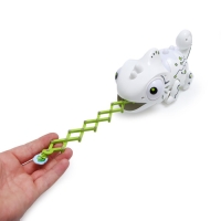 Робот &laquo;Хамелеон&raquo; IQ BOT, на пульте управления, интерактивный: звук, свет, на батарейках