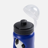 Бутылка с антистрессом Footballer, синяя