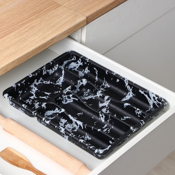 Лоток для столовых приборов &laquo;Пегас&raquo;, 36&times;29&times;5 см, 5 отделений