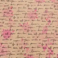 Бумага упаковочная крафт &laquo;Розы письмо&raquo;, розовый/графит, 0.72&times;10&plusmn;5% м, 40 г