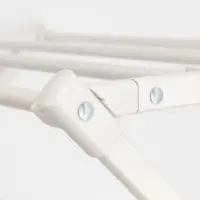 Сушилка для белья напольная LaDо́m, складная, раздвижная, металл, белая