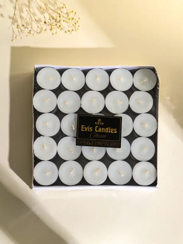 Набор чайных свечей 50 шт, d 37 мм, 15 гр, 3 часа горения