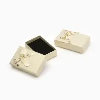 Коробочка подарочная под набор &laquo;Влюбленность&raquo;, 5&times;8 (размер полезной части 4.7&times;7.7 см), бежевая, вставка чёрная