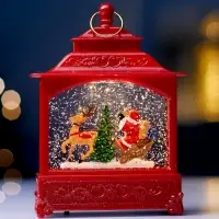 Фигура светодиодная "Упряжка" 5.5х14х19.5 см, 3хААА (не в компл.), музыка, USB, Т/БЕЛЫЙ