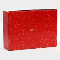 Коробка подарочная новогодняя складная &laquo;Хюгге&raquo;, 30,7 х 22 х 9,5 см, Новый год