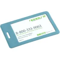 Чехол для пропуска Devon, голубой