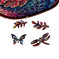 Пазлы деревянные фигурные &laquo;&lrm;Белый лебедь&raquo;&lrm;, 134 элемента