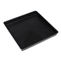 Набор для рассады: пластиковая вставки на 16 ячеек, по 130 мл, пластиковый чёрный поддон, 26,5 &times; 26,5 &times; 3 см