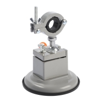 Стойка для дрели ТУНДРА, крепление на присоске, поворотная на 360&deg;, d=60 мм, высота 185 мм   1070214