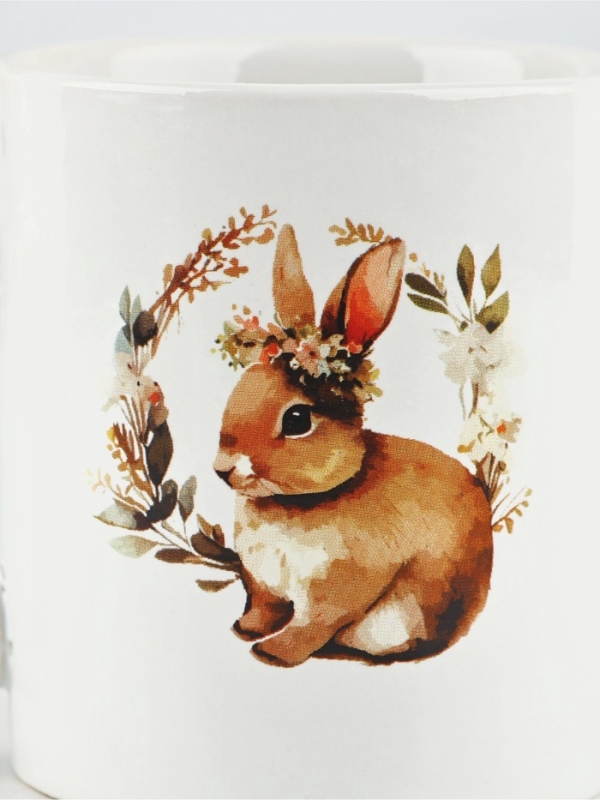 Кружка керамическая Дорого внимание &laquo;Зайка&raquo;, 400 мл