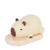 Ночник "Капибара на коврике" LED 3Вт 5V USB АКБ 9,3х15х13,2 см