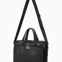 Сумка деловая, 38*8*29см, отд на молнии, 2 н/кармана, длин регил. ремень, ручка, черный