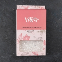 Форма для шоколада и конфет KONFINETTA &laquo;Воздушный&raquo;, 3 ячейки, 27,5&times;17,5&times;2,5 см, ячейка 15,3&times;7,5&times;0,8 см