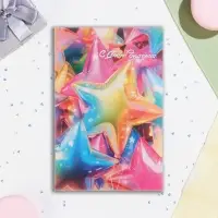 Открытка "С Днём Рождения!" шары, 21 х 14 см