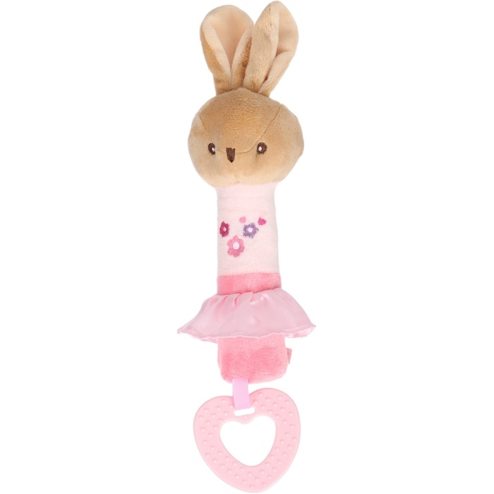 Пищалка - погремушка &laquo;Зайка&raquo;, с прорезывателем, Mum&Baby