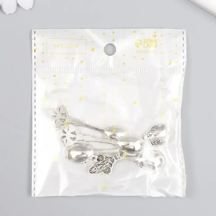 Сувенир кошельковый металл "Ложечка королевская" 5,9х1,4 см