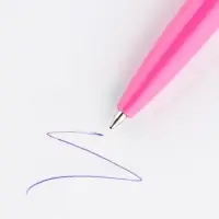 Ручка шариковая, синяя паста, 0.7 мм, автоматическая, пластик &laquo;Самая красивая&raquo;