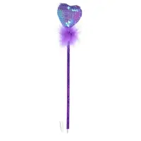 Ручка &laquo;Сердечко&raquo;, синие чернила, МИКС