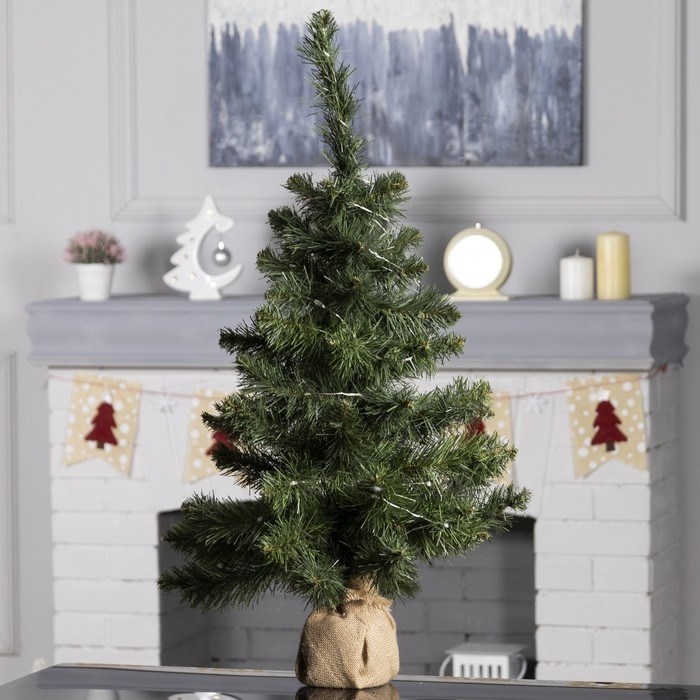 Гирлянда &laquo;Нить&raquo; 10 м роса, IP20, серебристая нить, 100 LED, пульт ДУ, свечение RGB, USB