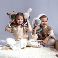 Новый год! Мягкая игрушка &laquo;Змей Бэмби&raquo;, 20 см, цвет зелёный