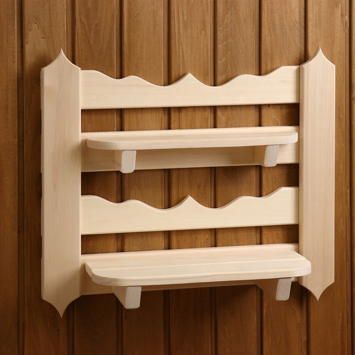 Полка резная, 54&times;48&times;14 см