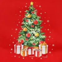 Мешочек подарочный &laquo;Ёлочка&raquo;, 28 х28 см +/- 1.5 см