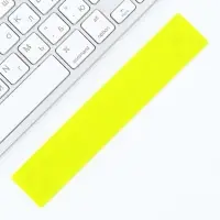 Линейка пластиковая 15 см &laquo;Я твой улыбака&raquo;, неоновый корпус