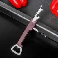 Открывашка универсальная Доляна &laquo;Цветная&raquo;, 13 см, цвет МИКС