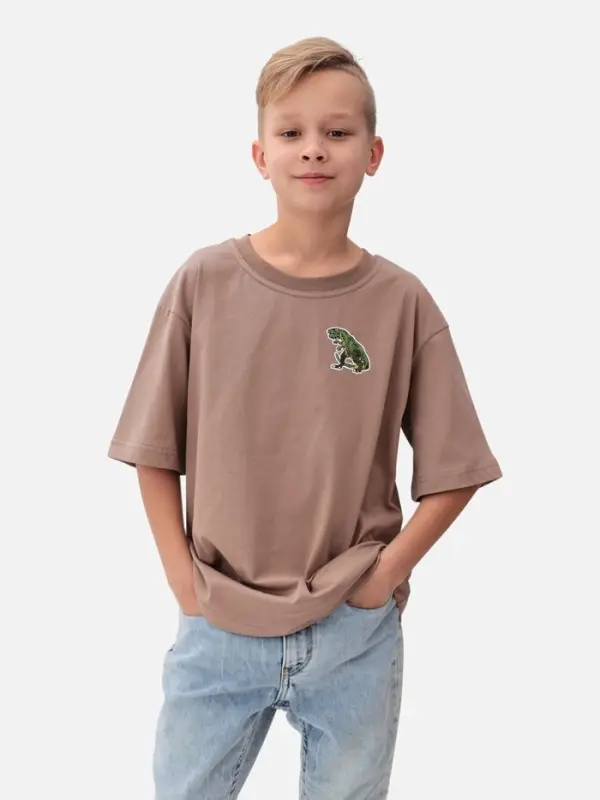 Термоаппликация &laquo;Динозавр&raquo;, 7&times;6.5 см, зелёная