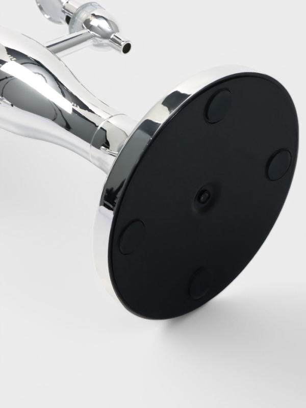 Башня пивная VaviloneDouble, 3 л, ёмкость для льда, подсветка, пластик, серебристая