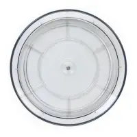 Поддон d=100 мм, цвет темно-прозрачный